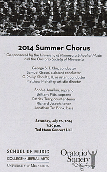 Summer Chorus 2014